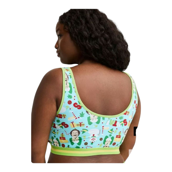 NEW Torrid Elf Santa Scoop Neck Bralette Size 3X Holiday Fun - Picture 2 of 9